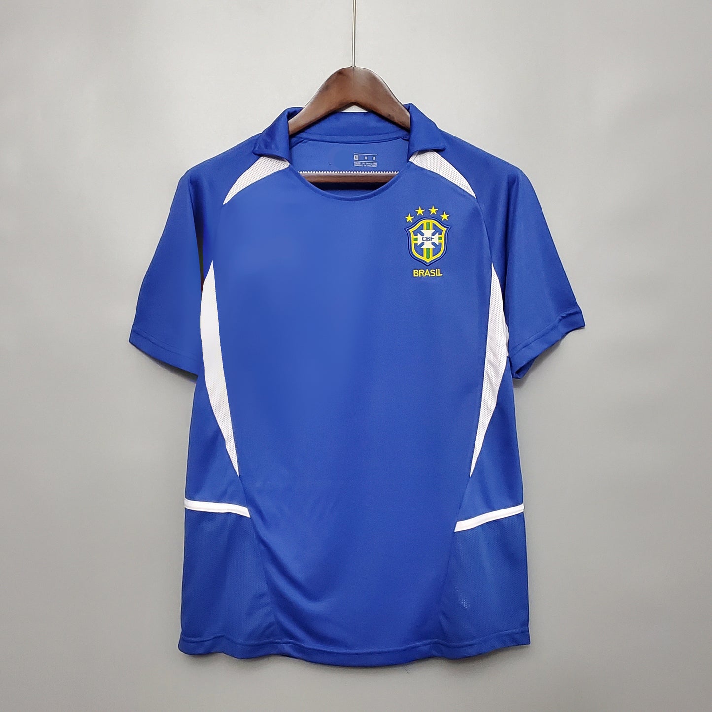 Camiseta Retro Selección Brasileña Visitante 2002 - Edición Limitada