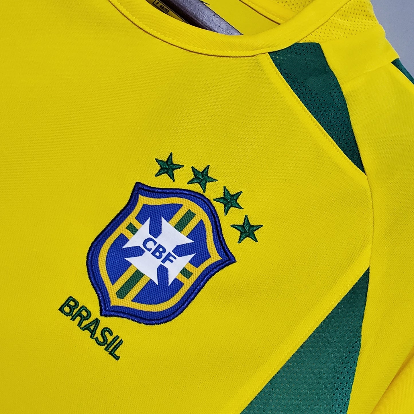 Camiseta Selección Brasil 2002 - Primera Equipación | Copa del Mundo | RetroCamis