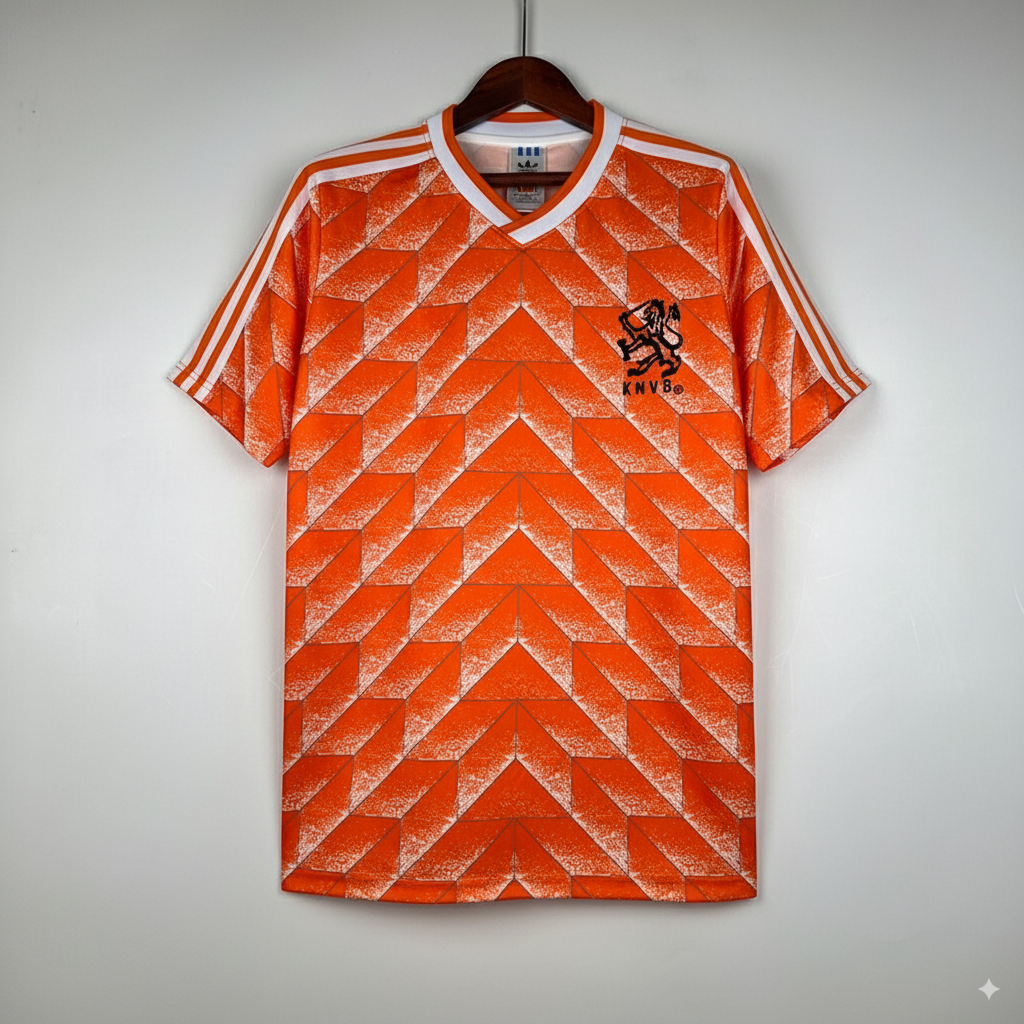 Camiseta Selección Holanda 1988 – Primera Equipación | Temporada Retro | RetroCamis
