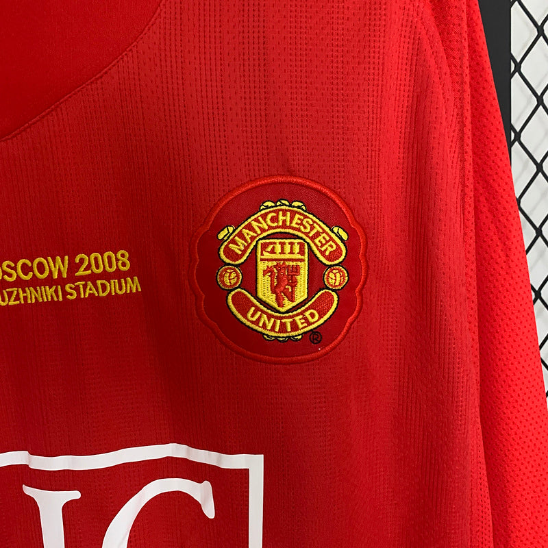 Camiseta Man. United 2007/08 – Primera Equipación | Temporada Retro | RetroCamis