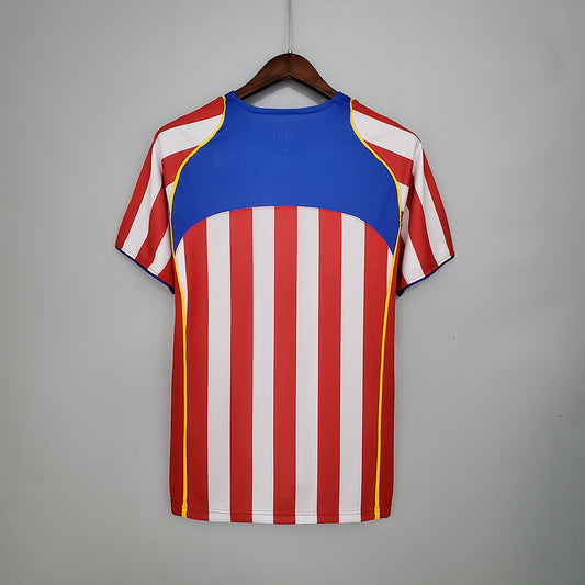Camiseta Retro Atlético de Madrid Local 2004 - Edición Limitada