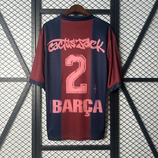 Camiseta FC Barcelona x Travis Scott - Edición Limitada