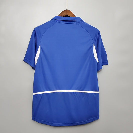 Camiseta Retro Selección Brasileña Visitante 2002 - Edición Limitada