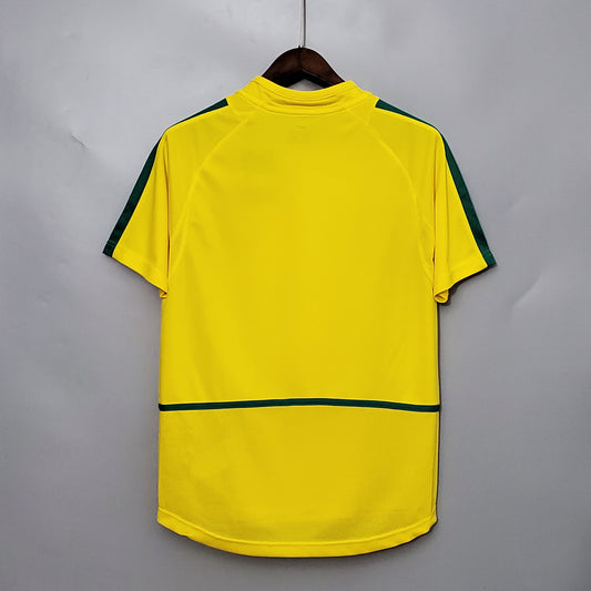 Camiseta Retro Selección Brasileña Local 2002 - Edición Limitada