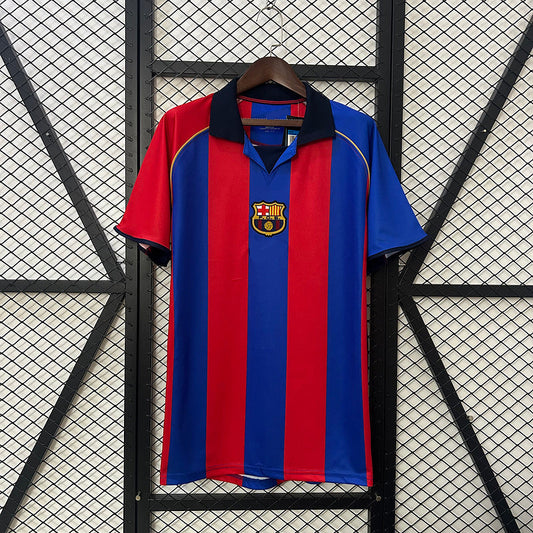 Camiseta Retro FC Barcelona 2001 - Edición Limitada