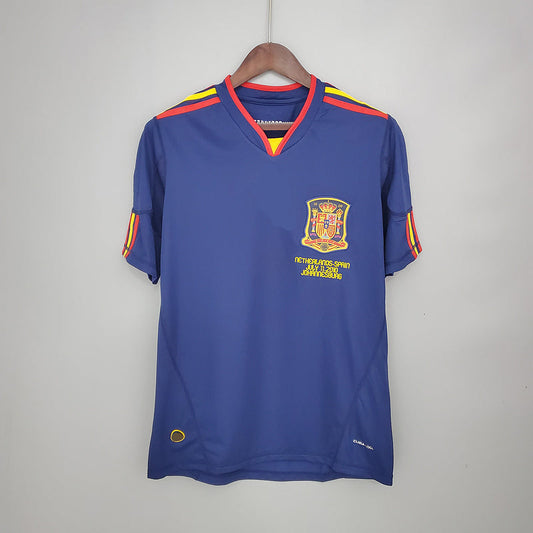 Camiseta Retro Selección Española 2010 Visitante - Edición Limitada