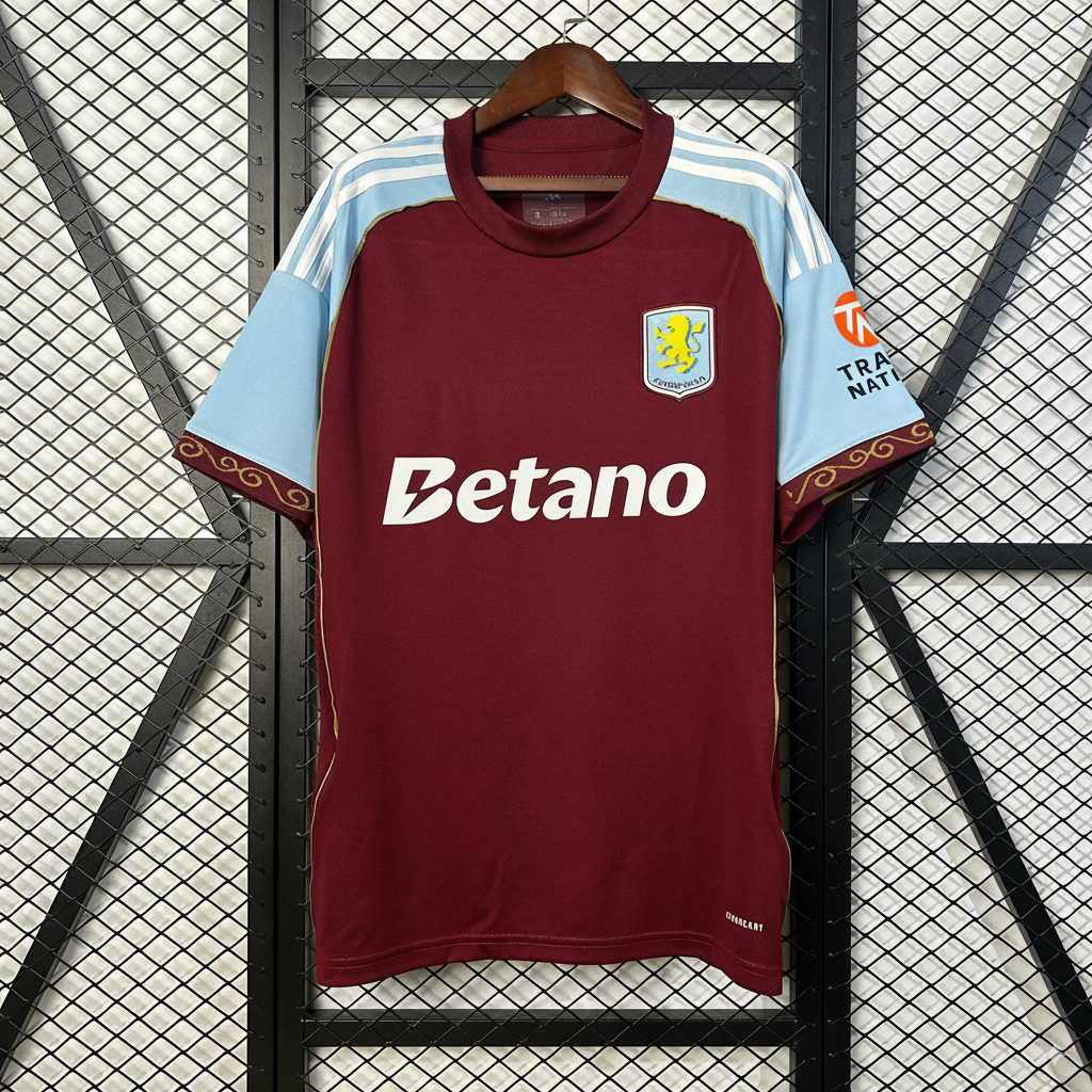Camiseta Aston Villa 2025/26 – Primera Equipación | Nueva Temporada | RetroCamis