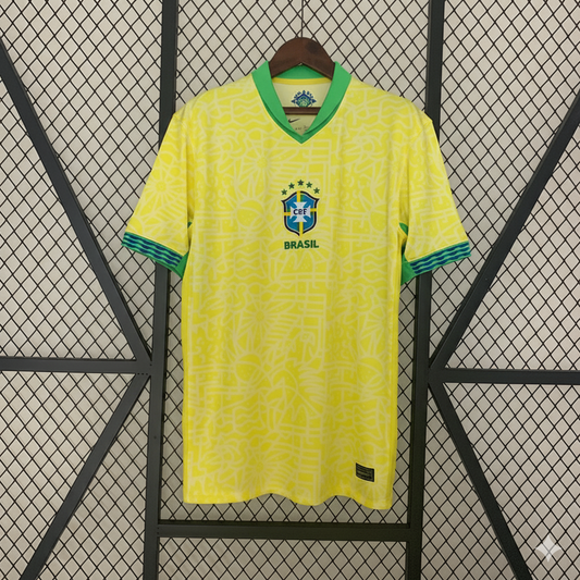 Camiseta Selección Brasil 2024/25 – Primera Equipación | Nueva Temporada | RetroCamis