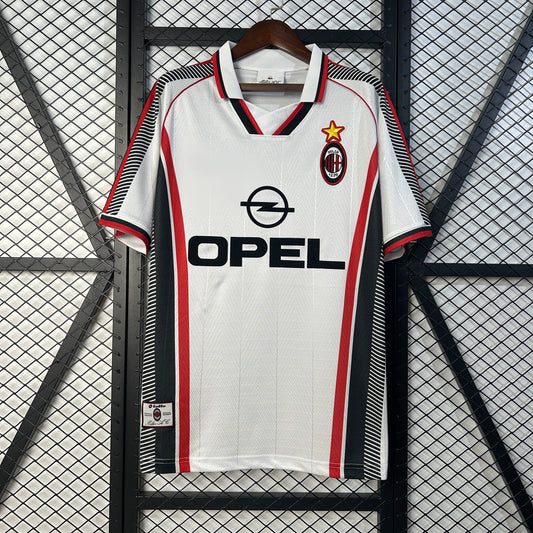 Camiseta Retro AC Milan Visitante 1998 - Edición Limitada