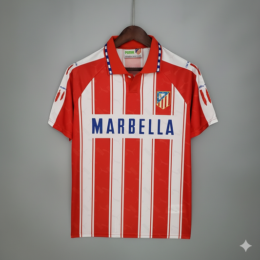 Camiseta Atlético de Madrid 1995/96 – Primera Equipación | Temporada Retro | RetroCamis