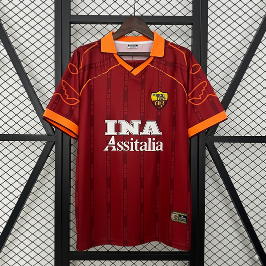Camiseta AS Roma 1999/2000 – Primera Equipación | Temporada Retro | RetroCamis