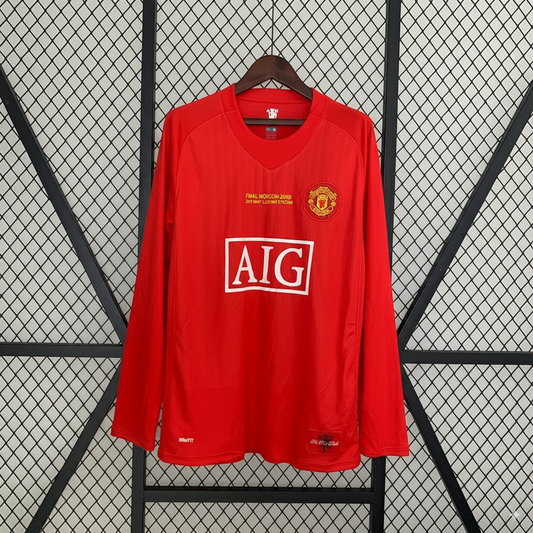 Camiseta Man. United 2007/08 – Primera Equipación | Temporada Retro | RetroCamis