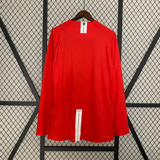 Camiseta Retro Manchester United Local 2007 - Edición Limitada