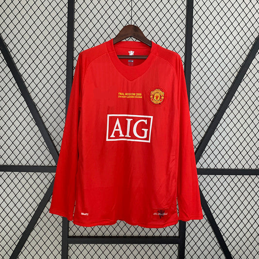 Camiseta Retro Manchester United Local 2007 - Edición Limitada